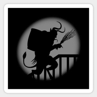 Krampus Classic Nosferatu Dracula Christmas Vintage Retro Vampire Magnet